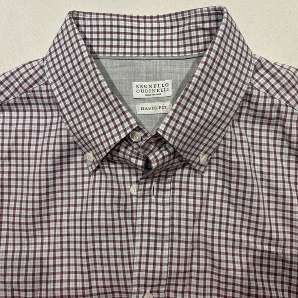 NWOT Brunello Cucinelli XL ultra soft button up - Picture 4 of 8